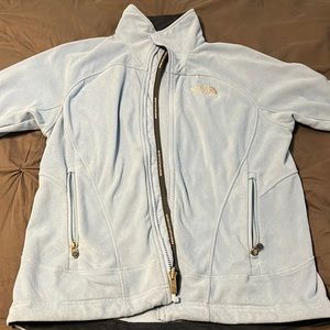 North Face lightweight fleece zip up